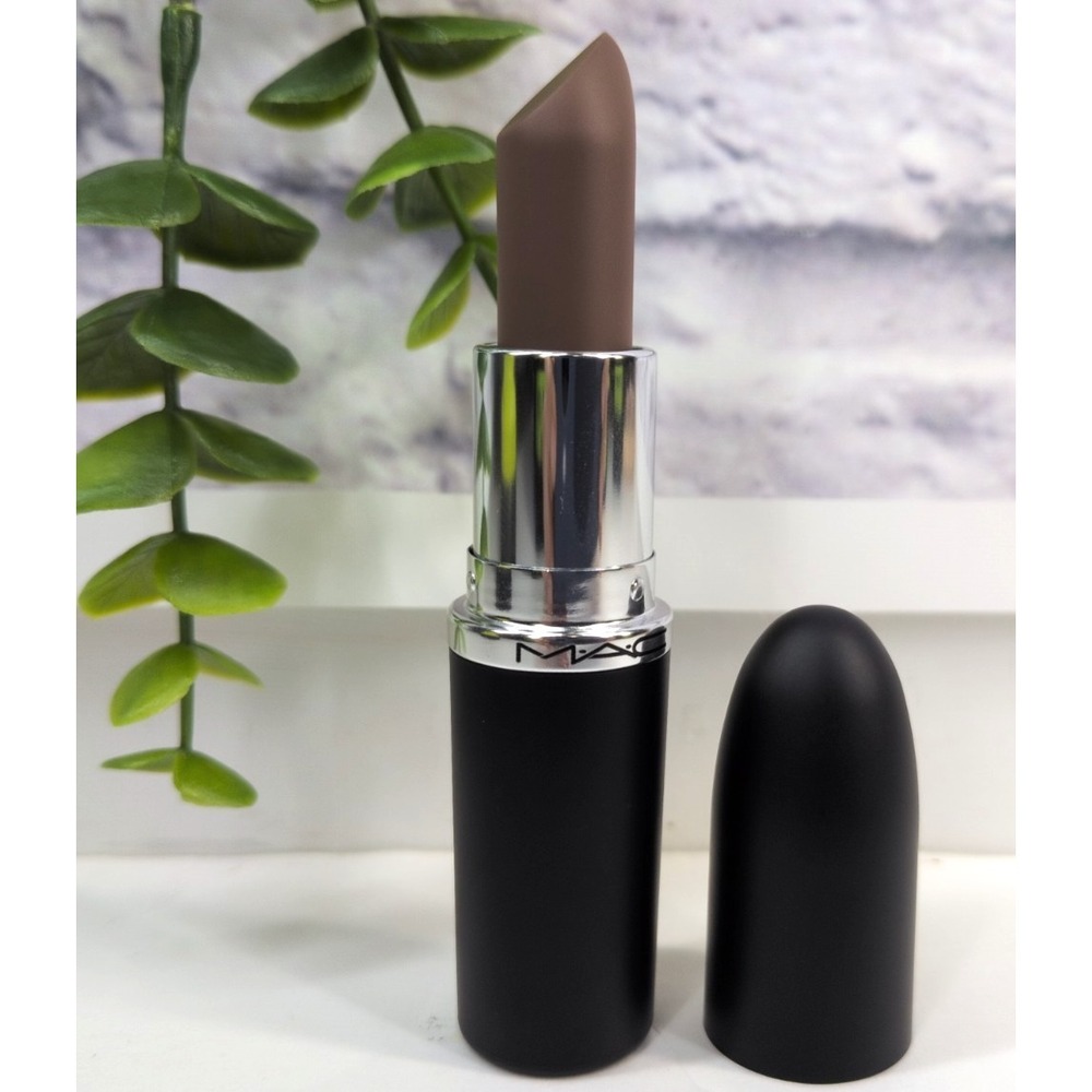 BRAND NEW💋MAC MACximal *STONE Silky Matte Lipstick #838 Sleek Satin 0.12oz 3.5g